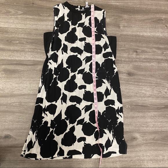 10 Crosby Derek Lam Abstract Dress Black White 8 - Picture 8 of 12